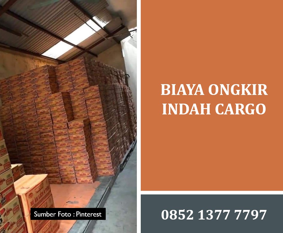 Biaya Ongkir Indah Cargo