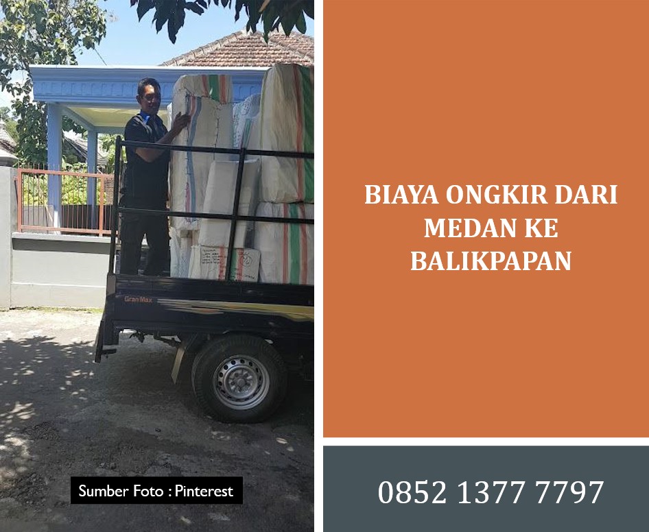 Biaya Ongkir dari Medan ke Balikpapan